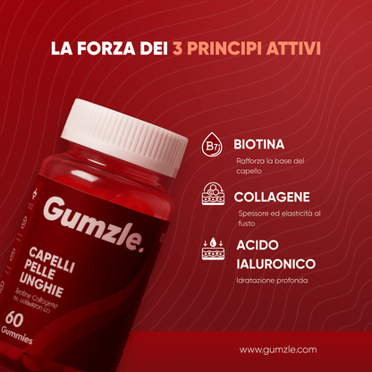 Gumzle - Le caramelle per unghie e capelli