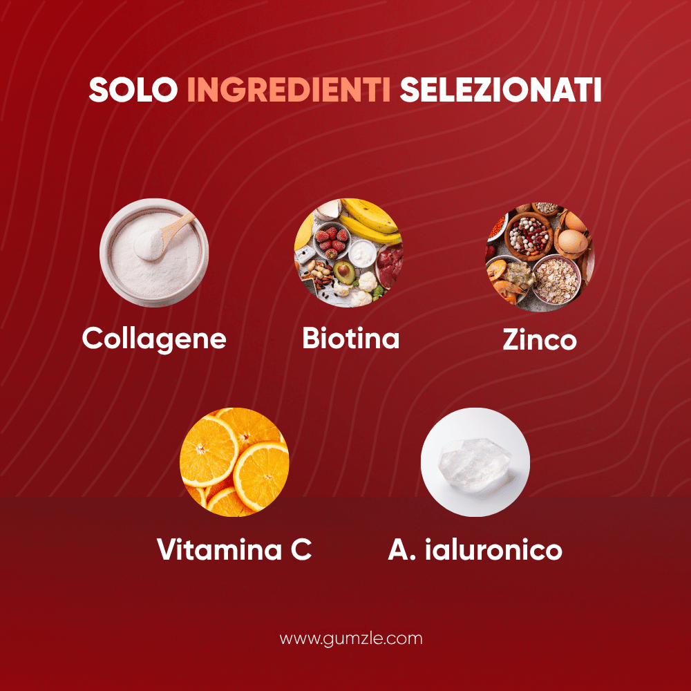 Gumzle - Le caramelle per unghie e capelli