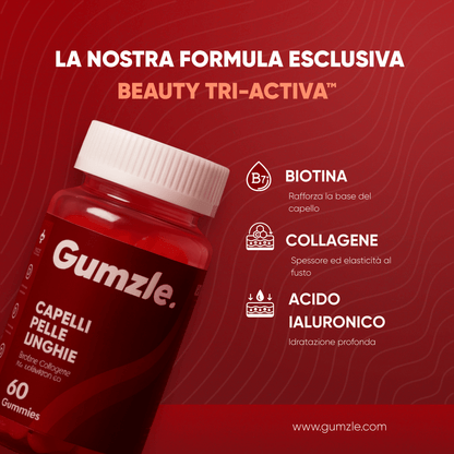Gumzle - Le caramelle per capelli e unghie