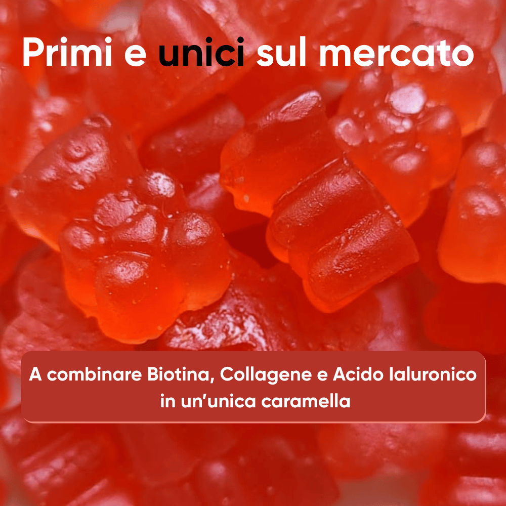 Gummy per capelli pelle&unghie favolosi