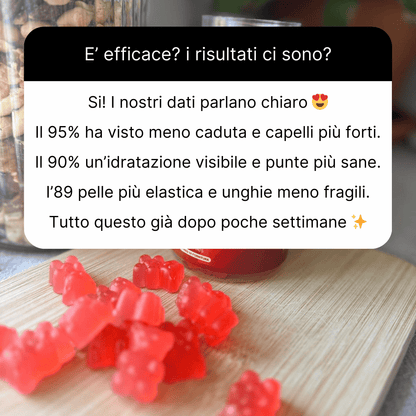 Gummy per capelli pelle&unghie favolosi